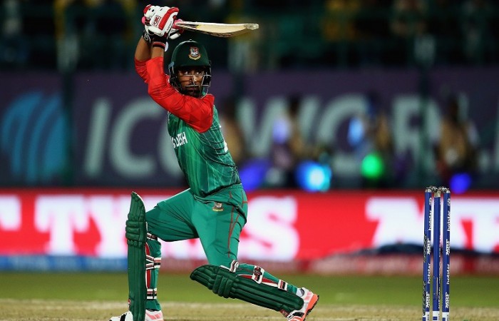 Tamim Iqbal made the first T20 international century for Bangladesh to lead them to 180