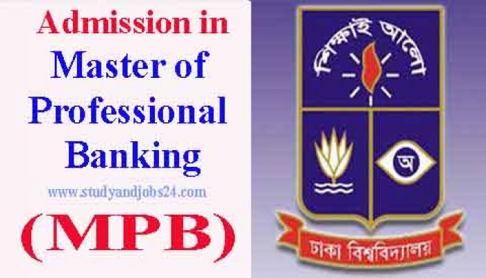 DU Admission notice of Master of Professional Banking