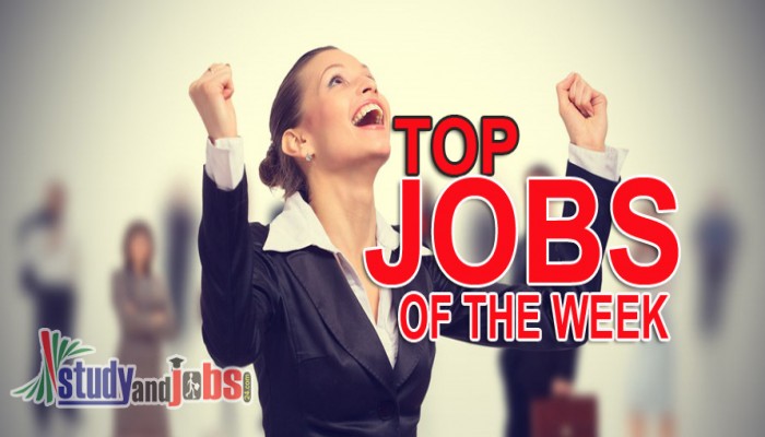 Top Jobs of the week 