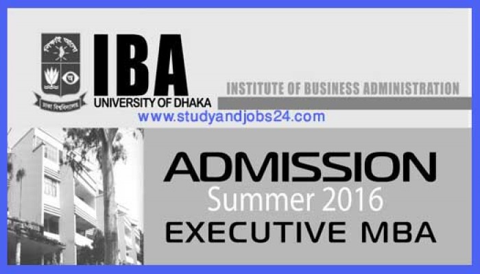 IBA DU EMBA Admission Summer 2016