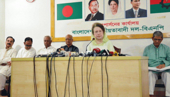 Khaleda calls for national unity to rid militancy
