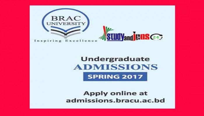 Undergraduate admission circular at BRAC University