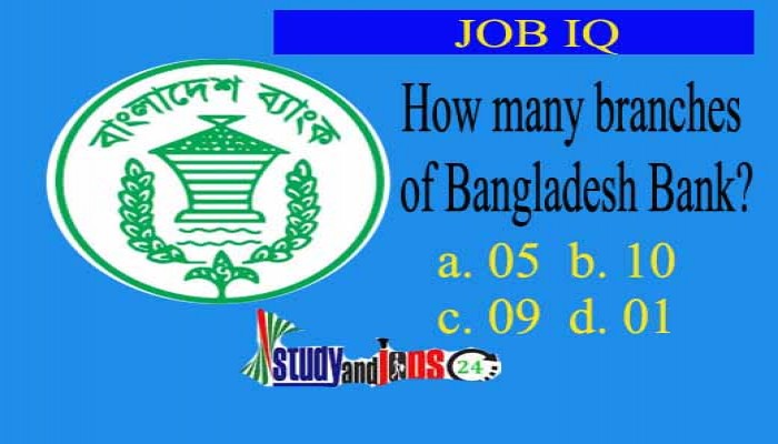 IQ: How many branches of Bangladesh Bank?