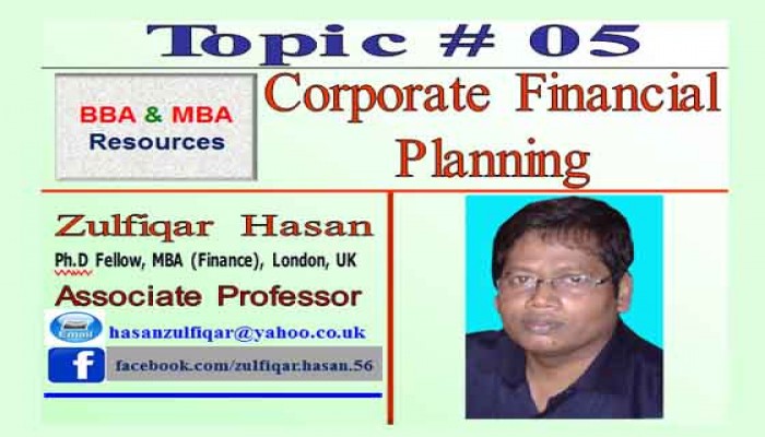 Corporate Financial Planning