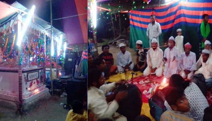 মাহফিলের নামে ‘পীরবাবার’ অশালীন নাচ-গানের আসর!
